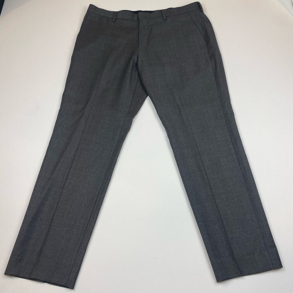 J. Crew Ludlow Slim 100% Wool Suit Pants Gray Trousers Mens 36